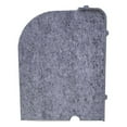 thumbnail image 3 of Ghent's Plastic 24" x 36" Acoustic Desktop Surround Divider in Silver, 3 of 4