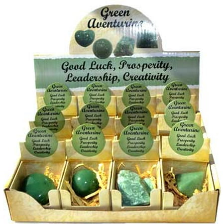 Jewel Box Gift Set RBI Gemstone Aventurine Green gift box (set of 12) Magical Crystal Healing Enlightenment ()