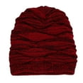 thumbnail image 2 of LEKODE Summer Beanie Knit Hats Knit Beanies Beanie for Women Mens Beanie Beanies Hats Men Winter Hat Red One Size, 2 of 3