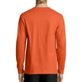 thumbnail image 2 of Hanes Men's Authentic Long Sleeve Pocket Tee, 2 of 5