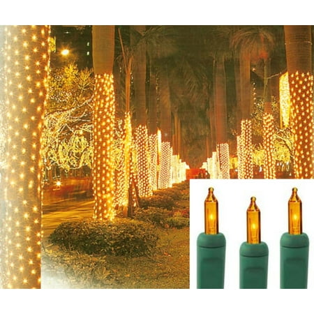 2 x 8 yellow amber led net style tree trunk wrap 2 x 8 yellow amber led net style tree trunk wrap