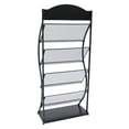 thumbnail image 3 of Manual Book Rack Display Rack Floor-Standing Magazine Rack Newspaper Rack Book Shelf Rack Floor Modern Creative Multi-layer Storage, 3 of 12