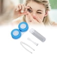 thumbnail image 4 of Portable Contact Lens Box Kit, Plastic Material Waterproof Dustproof Contact Lens Box Fine Workmanship With Tweezers For Woman For Travel Blue, 4 of 8