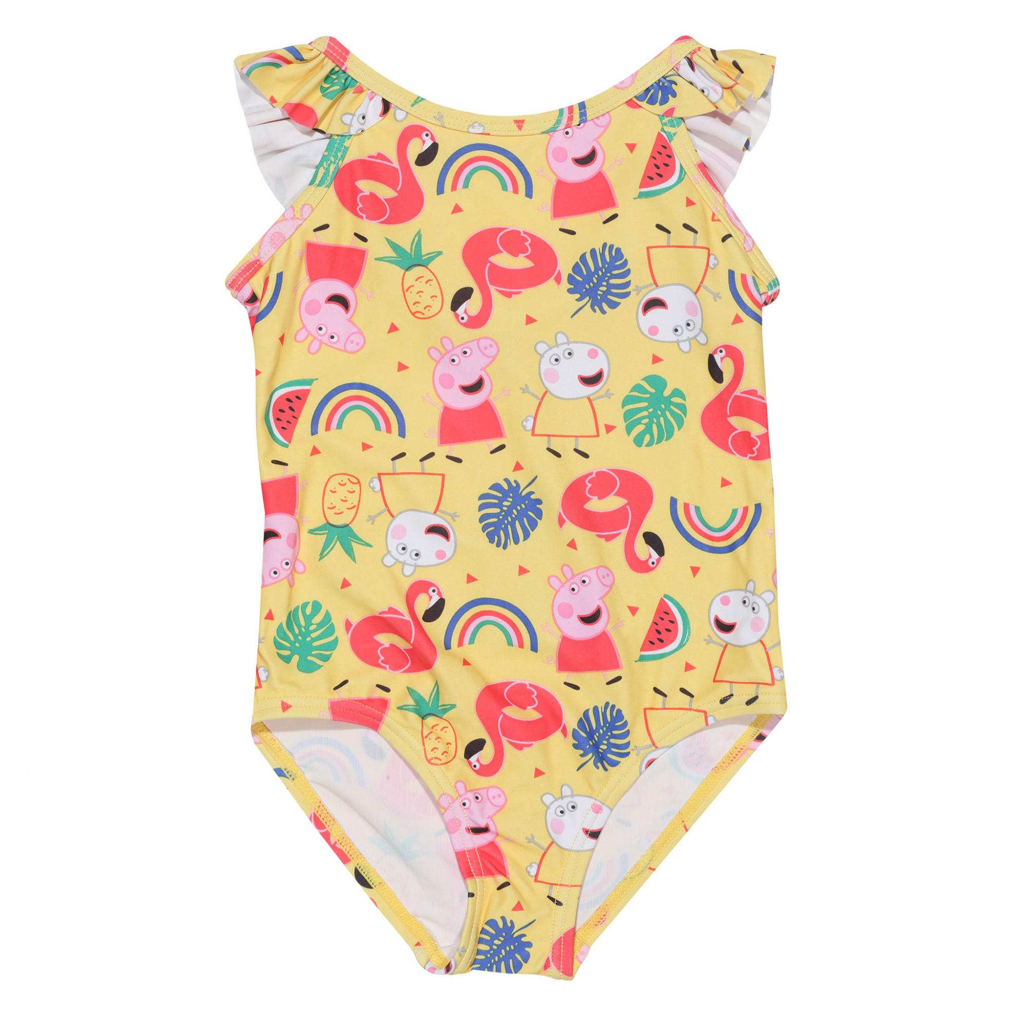 3T 4T or 5T  $30 Rainbow Swim Bathing Suit Toddler/'s Size 2T PEPPA PIG UPF-50