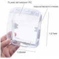 thumbnail image 2 of Housse Imperméable pour Bouton de Sonnette, Housse de Protection Transparente, Housse de Pluie pour Sonnette Extérieure, 2 of 5