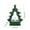 Green, variant on Christmas Tree LED Light Battery Operated Mini Tabletop Decor 6.3 Inch Plastic Christmas Decoration with Multi Color Lights for Home Office Desk Party Decor