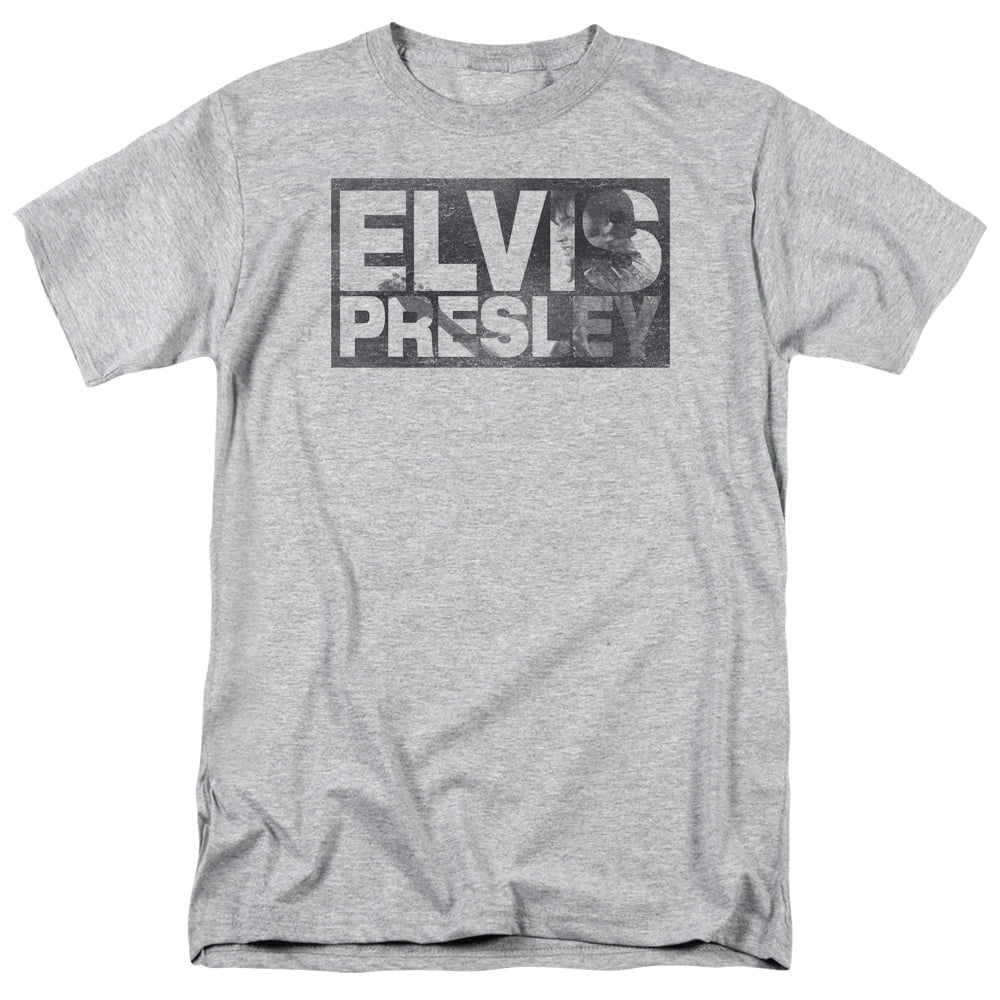 Elvis Presley Men's  Live In Vegas T-shirt Black Rockabilia 