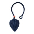 thumbnail image 2 of EGYMEN Bohemian Curtain Strap, Hand Woven Leaf Tiebacks for Curtains, Polyester Tassel Curtain Holders, Decorative Curtain Buckles for Homestay and Farmhouse Style (Black), 2 of 6