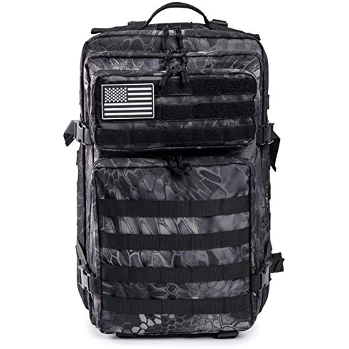 RIBONGZ 50L Camping Backpack Large Multifunction Outdoor Sport Rucksack Molle Bag Backpacks