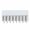 White, variant on Flexible Instrument Popsicles Tray with 8 Cavities and Gentle Push Release for Milk, and Fruit Puree Recipes