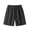 Black, variant on Men's Running Shorts Summer Big and Tall Plain No Bind Waist Stretchy Quick Dry Shorts with Side Pockets Reflective Details Soft Shorts for Gym Black XL