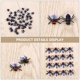 thumbnail image 5 of BRIGHTFUFU 100 PCS falso mamada broma juguetes simulados mosca juguetes halloween broma vuela juguetes, 5 of 8