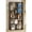 Cappuccino, variant on Bowery Hill Traditional Tall Spacious Wooden Bookcase in Gray Driftwood