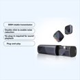 thumbnail image 2 of Mini Microphone 2.4GHz Wireless Microphone System Receiver Transmitter for Vlog Live Streaming Portable Mic B, 2 of 8