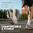 thumbnail image 5 of ALLSWIFIT Men's Hands Free Slip On Stability Walking Running Shoes Tennis Non-Slip Comfortable Workout Gym Breathable Lightweight StediBase Fashion Sneakers, 5 of 8