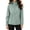 #02 Mint Green, variant on Rain Jackets for Women Waterproof Windproof Lightweight Hooded Coat with Pockets, Breathable Hiking Jacket for Outdoor Travel Work ,L,Light Purple