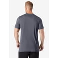 thumbnail image 2 of KingSize Men's Big & Tall No Sweat Longer-Length Short Sleeve Crewneck Tee, 2 of 6