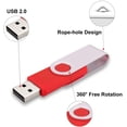 thumbnail image 2 of 4GB 50 Pack, USB 2.0 Pendrive Bulk USB Drive Memory Stick 4GB FlashDrive Pack Thumb Drives (50 PCS 4GB, Red), 2 of 7