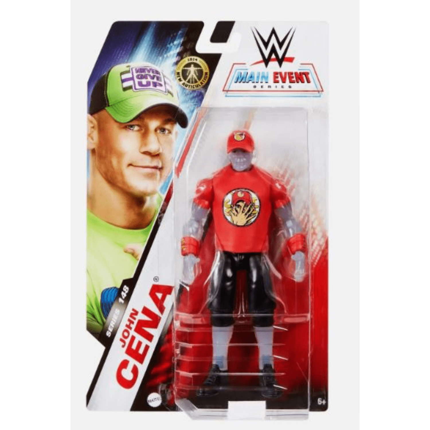 WWE Main Event John Cena Translucent Action Figure Series 148