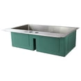 thumbnail image 3 of Transolid Diamond 33'' x 22'' Double Basin Dual Mount Kitchen Sink, 3 of 6