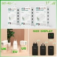 150W Port Fast Charger 4 USB + 2 PD Ports High Speed Charging Hub For