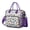 Purple-8, variant on Cute Owl Insulated Lunch Bag – Large Leakproof Cooler Tote with Snowy Owl Big Eyes Cartoon Pattern, Dual Compartment Reusable Lunch Box for Office and School