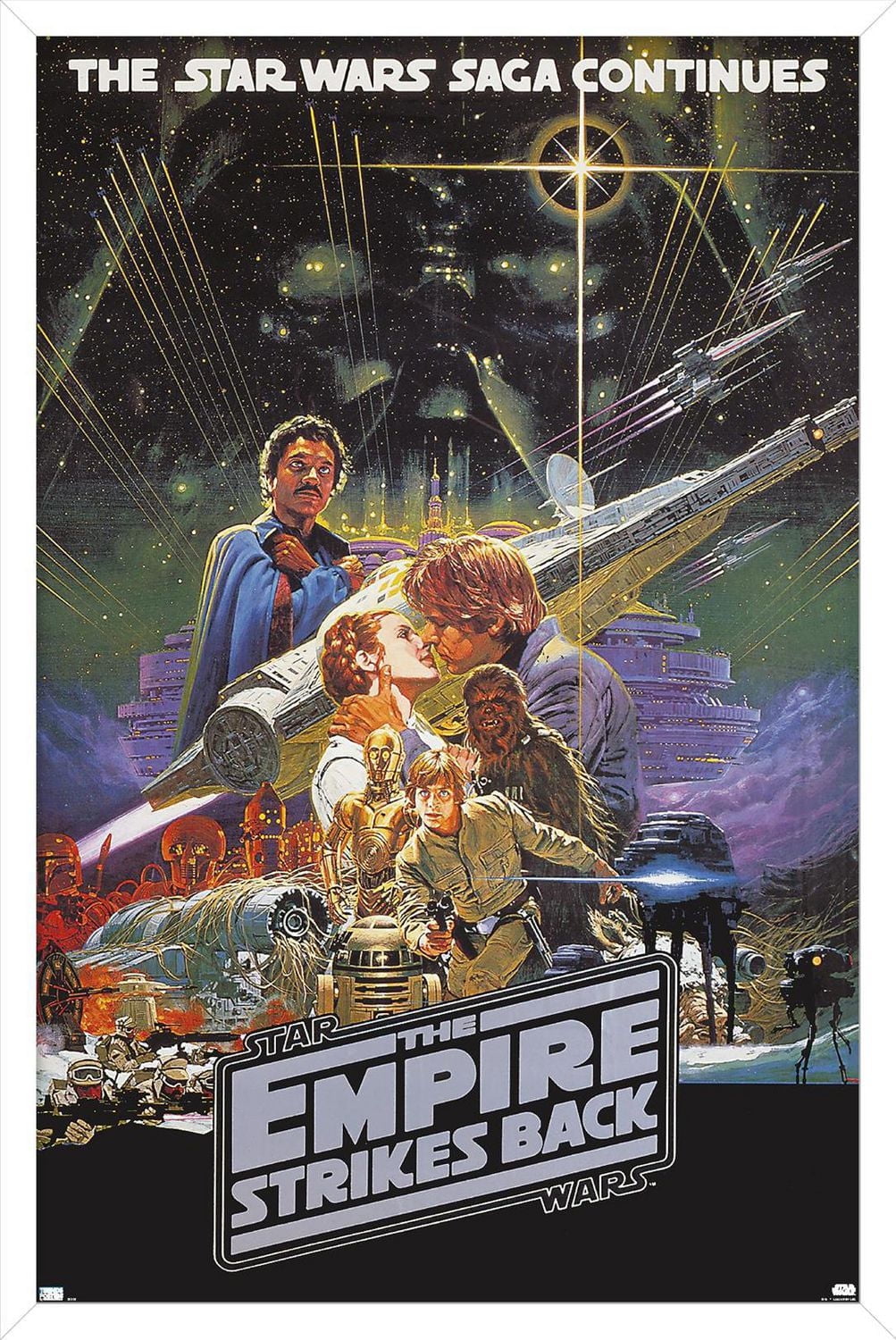 Star Wars: The Empire Strikes Back - Kiss One Sheet Wall Poster