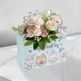 thumbnail image 2 of Unique Bargains Cartoon Rabbit Gift Bags Set of 4 Blue, 2 of 5
