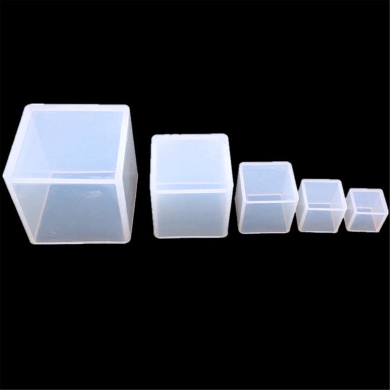 silicone square mold crystal epoxy mould