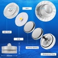 thumbnail image 5 of 12pcs Submersible LED Lights,White Small LED Light Waterproof Led Lights for Wedding Home Vase Festival Party Decoration, 5 of 5
