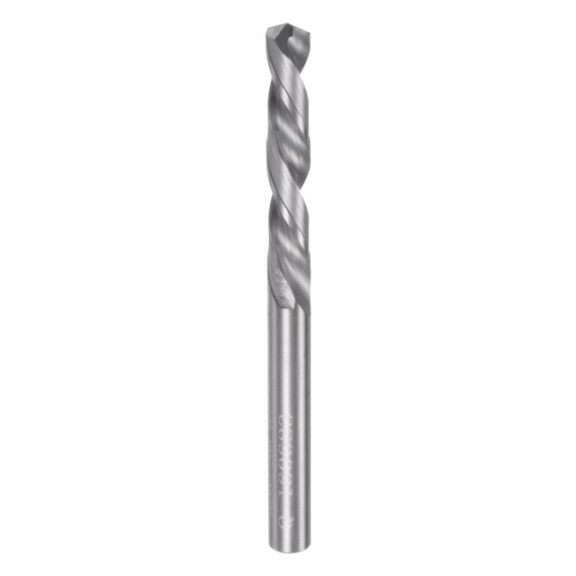 Uxcell 4mm Solid Carbide Left Hand Spiral Flutes Twist Drill Bit for Stainless Steel