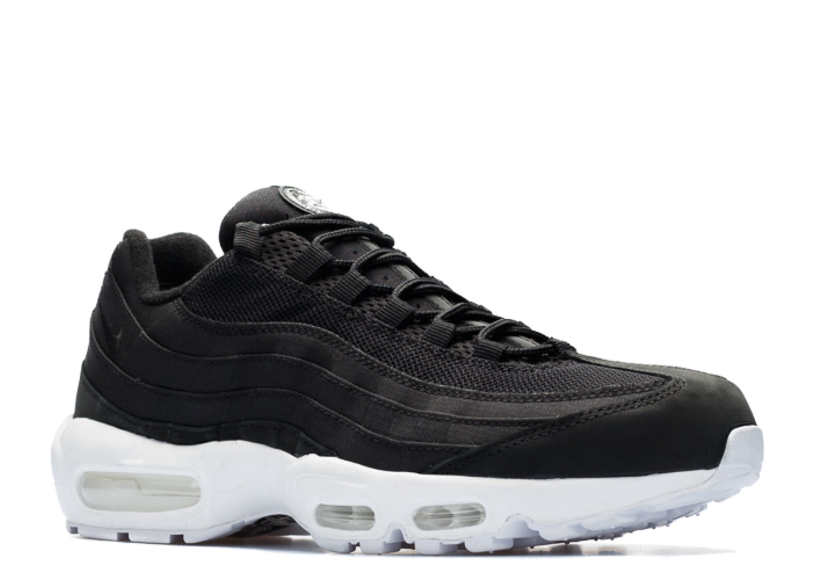 air max 95 black with white bottom
