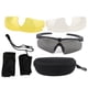 thumbnail image 1 of Gafas militares a prueba de viento y arena, gafas tácticas, protección ocular antiimpacto (negro) YUNYI BRAND  Deportes, 1 of 8