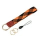 thumbnail image 1 of Uxcell 6.8" Llave de muñeca con anillos dobles Negro Naranja, 1 of 5