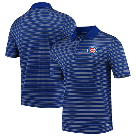 Men's Majestic Royal Chicago Cubs Fan Engagement TX3 Cool Fabric Polo
