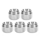 thumbnail image 2 of Piezas de enfriador de PC conector de tubería dura de 5 piezas cromado para PC, 2 of 7
