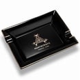 thumbnail image 6 of Cigar ashtray ceramic large diameter double slot cigar holder office ashtray,黄色, 6 of 11