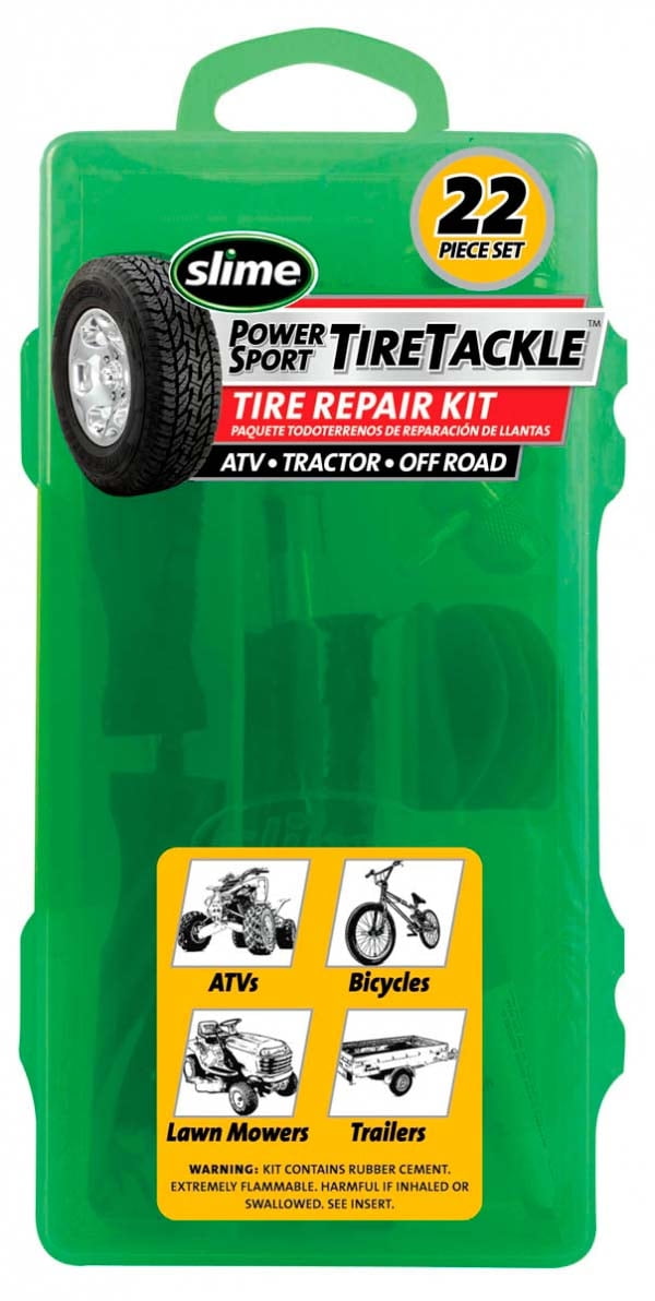 SLIME Tire Tackle Repair Complete Kit Green 050596