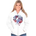 thumbnail image 4 of The Smurfs Are Bigger in Texas State Zip Up Hoodie Men's Women's Brisco Brands S, 4 of 5