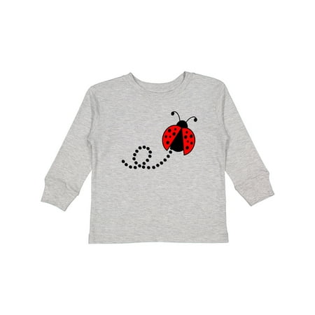 

Inktastic Cute Red Ladybug Gift Toddler Boy or Toddler Girl Long Sleeve T-Shirt