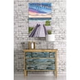 thumbnail image 2 of Indiana Dunes National Park, Lake Michigan, Beach Boardwalk Scene (24x36 Giclee Gallery Art Print, Vivid Textured Wall Decor), 2 of 3