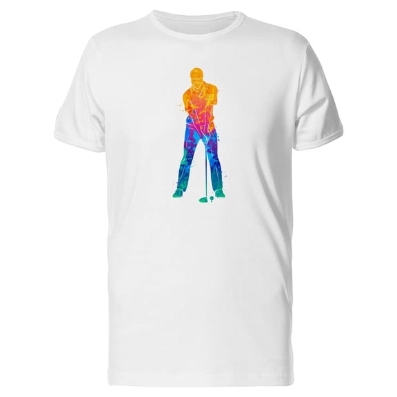 Golf Waterpainted Tee Men's -Image by Shutterstock