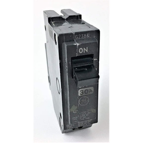 GE Circuit Breaker THQL1130 Single Pole - 30A 120/240V - 1 Pack, Other Color