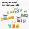 thumbnail image 4 of Wooden Alphabet Puzzle Toys ABC Letter and Number Puzzle for Kids B, 4 of 5