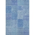 thumbnail image 2 of Addison Rugs Mayfield Washable Transitional Patchwork Denim Rectangle Rug, 3' x 5', 2 of 6
