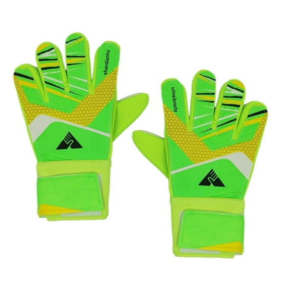 BINGLI 1 Pair Goalkeeper Gloves Without Finger for Adults and Children Unisex Football Gloves 4mm Grip for Boys & Girls, Training & MatchGoalie Gear