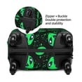 thumbnail image 2 of Haiem Green Monster Pattern Luggage Cover Printed Suitcase Covers for Luggage Elastic Washable Suitcase Protector Fits 18-32 Inch Luggage-X-Large, 2 of 7