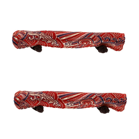 2 Pcs Heat Insulation Teapot Handle Cover Silicone Oven Gloves Mittens Kettle Sleeve Cloth for Use