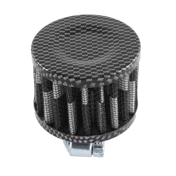 Unique Bargains Car 12mm Inlet Diameter Air Intake Filter Turbo Vent Crankcase Breather
