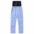 thumbnail image 3 of uublik Teen Pants Boys Girls Size 8-16 Ski Pants for Outdoor Windproof Waterproof Warm and Thick Unisex Pants Blue, 3 of 3